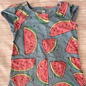 Tea size 2 watermelon petal sleeve dress